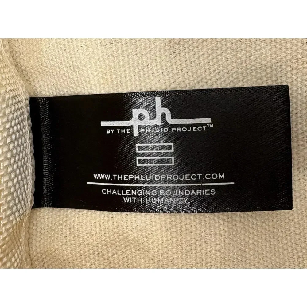 The Phluid Project Pride Canvas Tote Bag Rainbow LGBTQ Graphic Shoulder Shopper